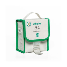 OHUHU Oahu Alcohol Markers Σετ Μαρκαδόρων 40 χρωμάτων Fine & Chisel